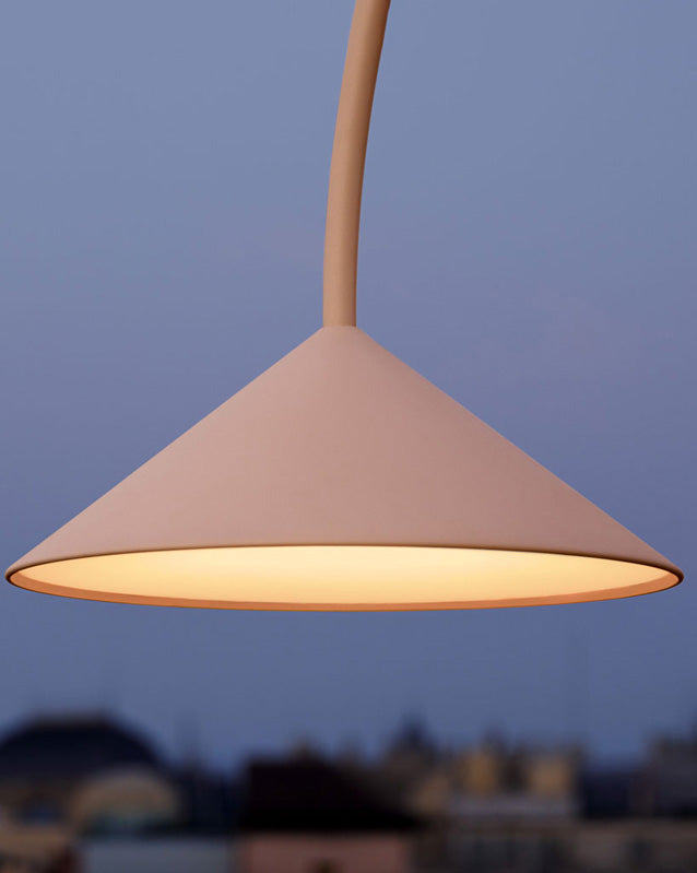 Arc Floor Lamp with Cone Shade