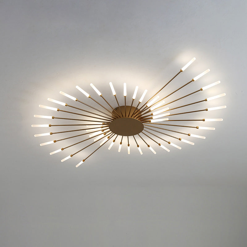 Recessed Ceiling Light with Glowing Star Effect
