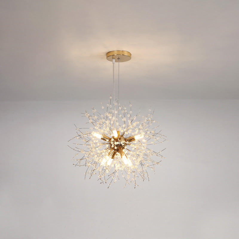 Crystal Chandelier - Dandelion Sparkle
