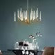 Golden Glow Chandelier