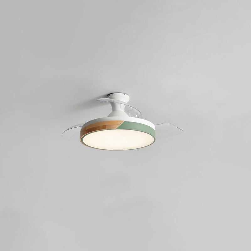 Scandinavian Ceiling Fan with Lighting