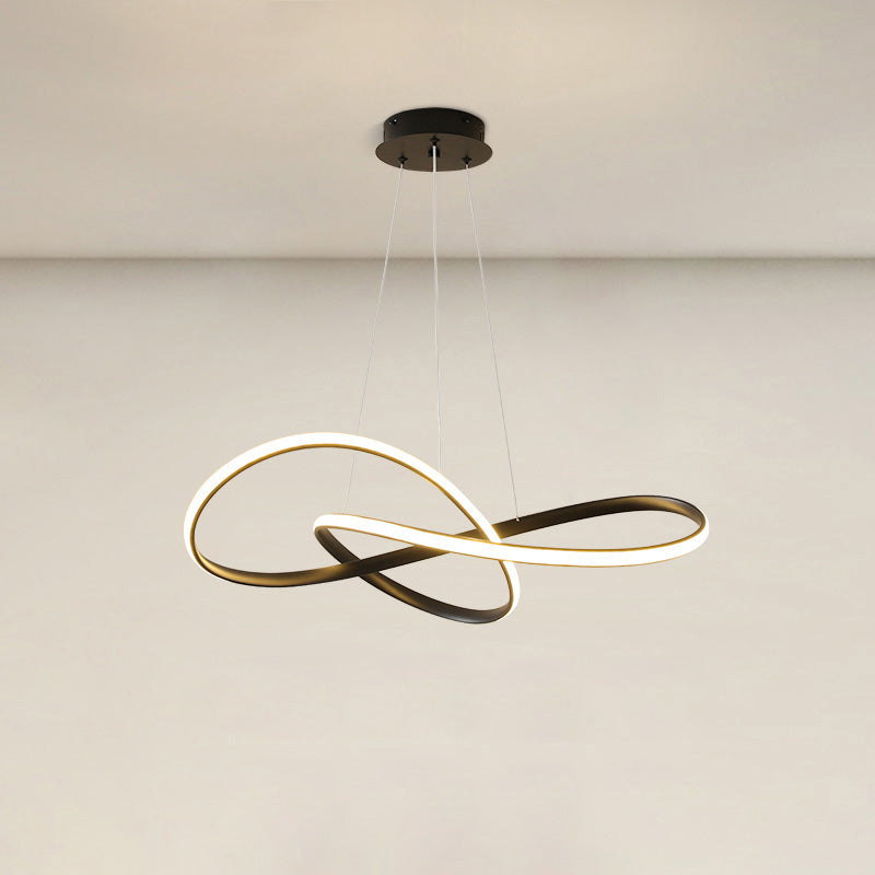 Infinity Ribbon Chandelier
