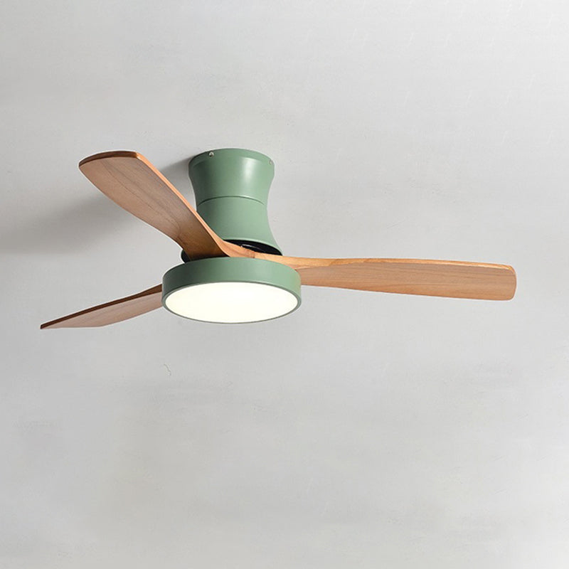 Ventilateur Borealys à 3 pales en bois