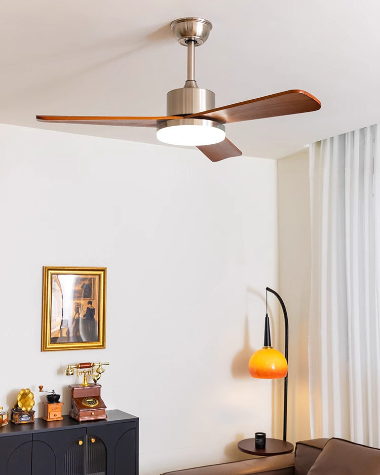 Ventilateur Plafonnier Noce Argentée