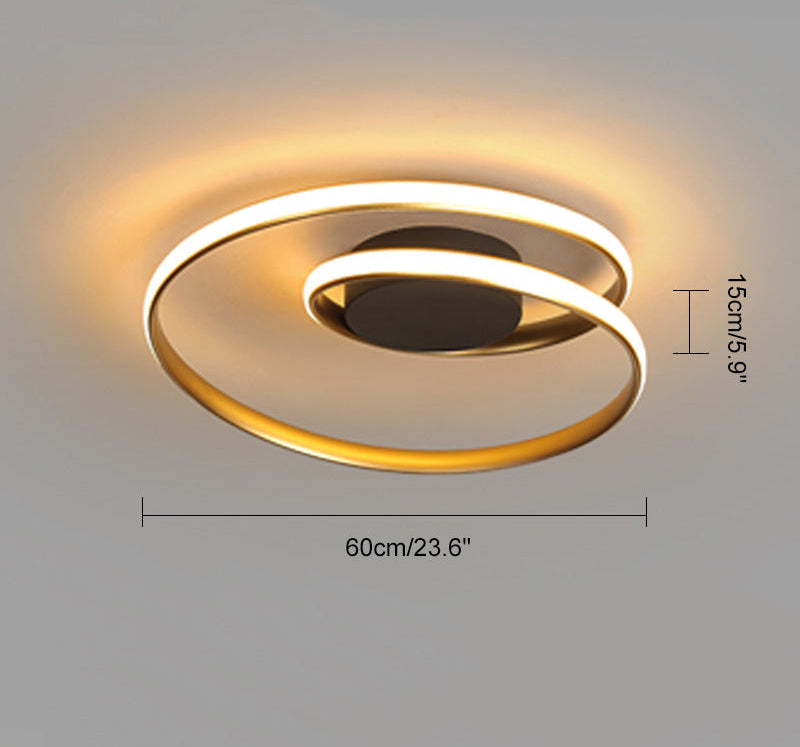 Plafonnier Spirale LED à Intensité Variable