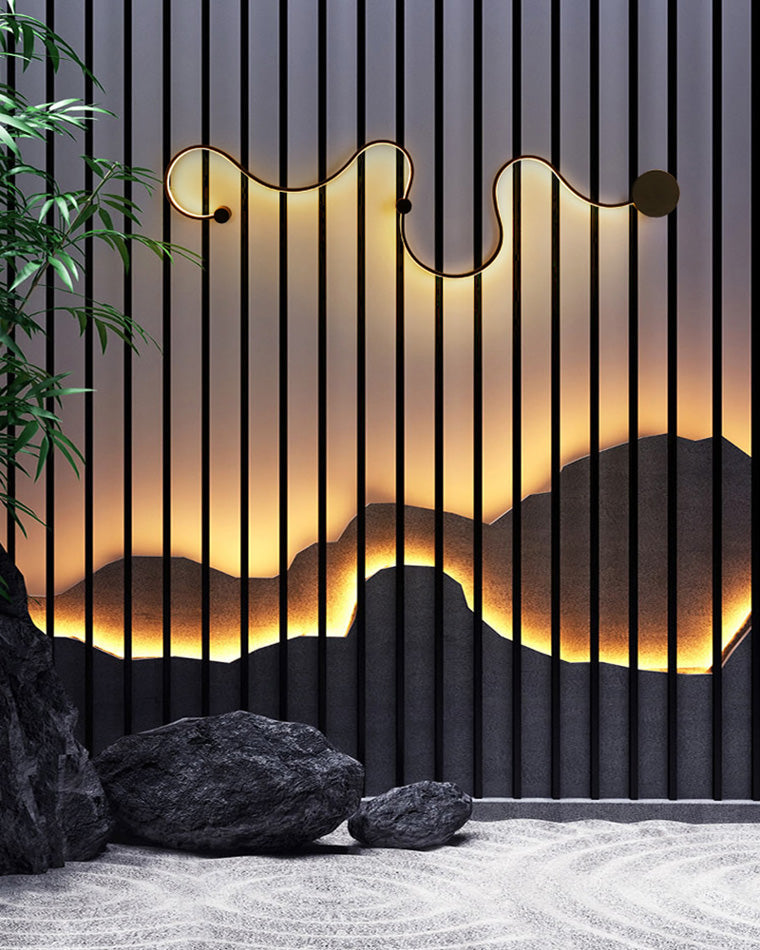 Long Snake LED Wall Light