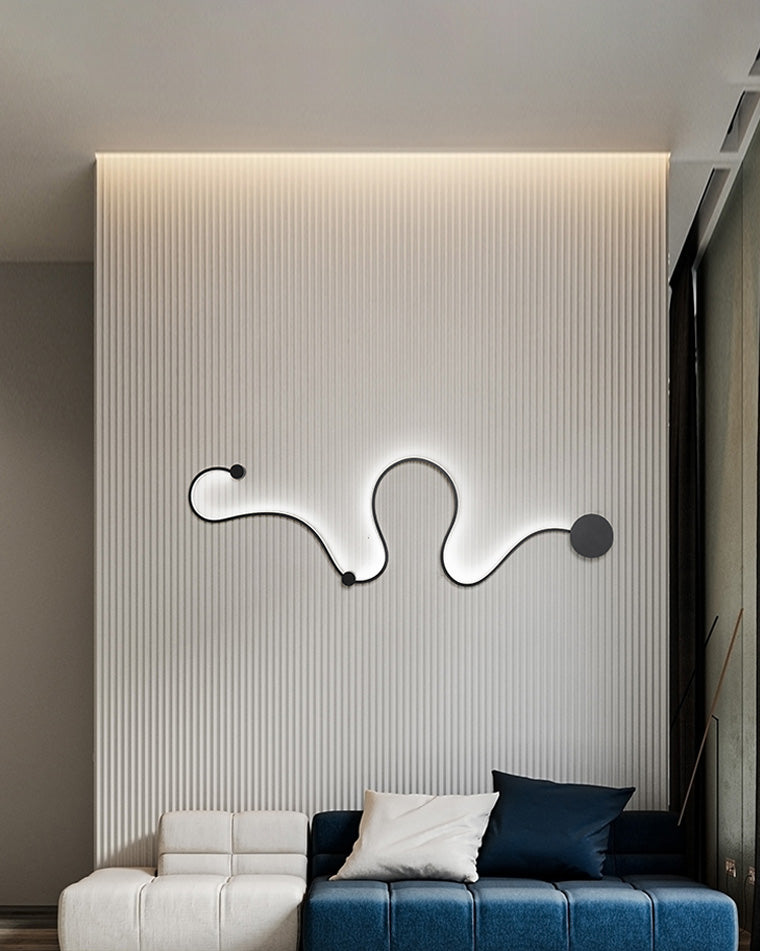 Long Snake LED Wall Light