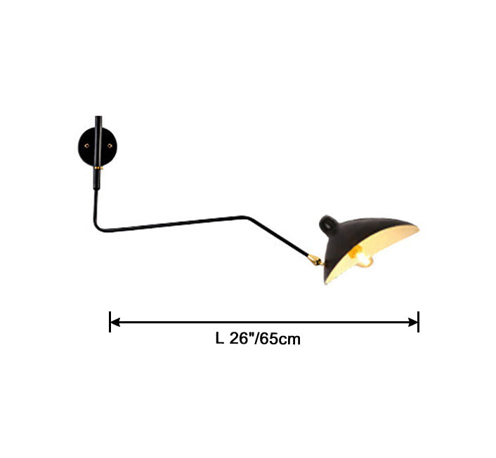 Double Arm Articulated Wall Light