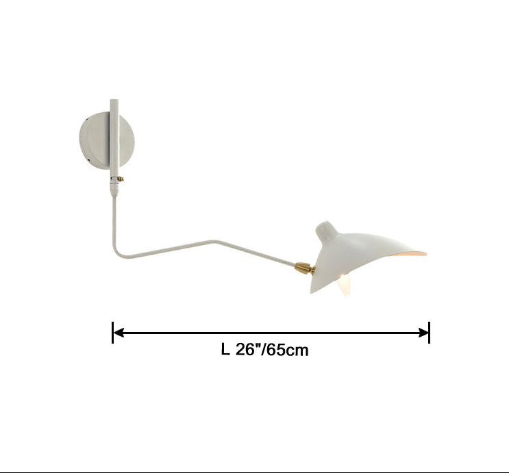 Double Arm Articulated Wall Light