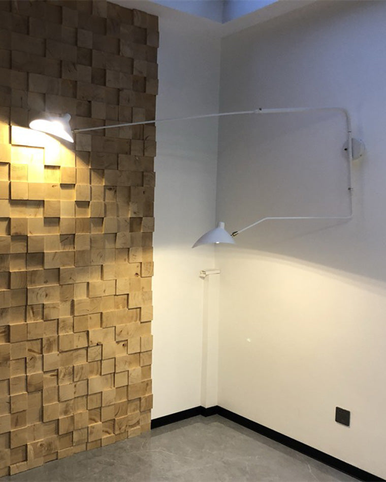 Double Arm Articulated Wall Light