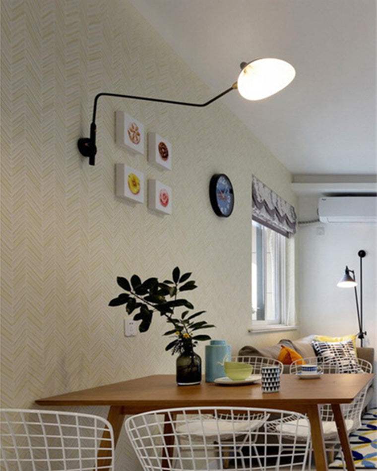 Double Arm Articulated Wall Light