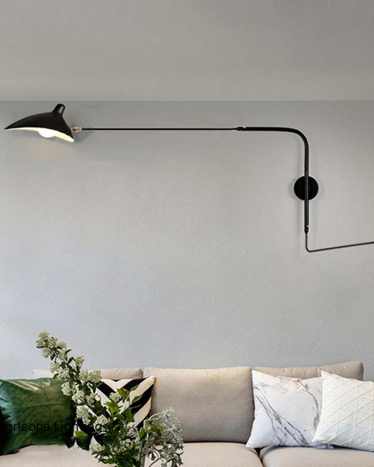 Double Arm Articulated Wall Light