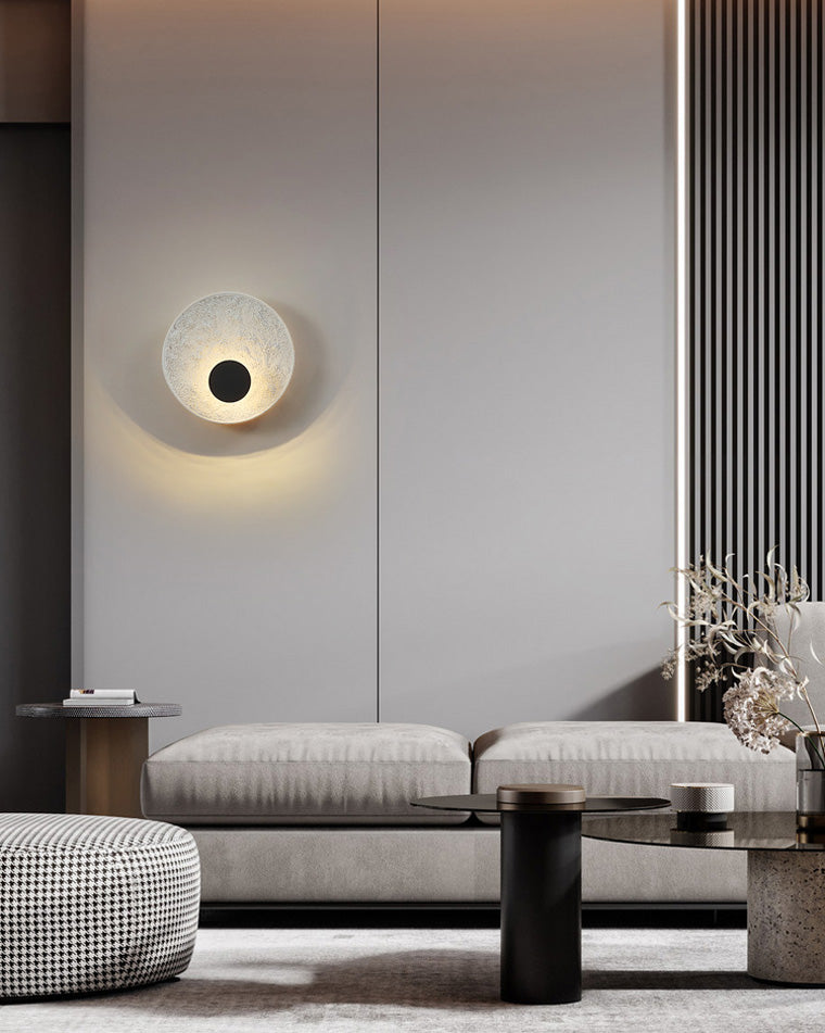 Eclipse Round Disc Wall Sconce