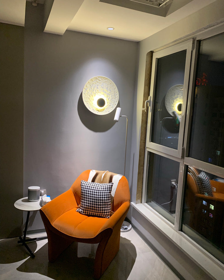 Eclipse Round Disc Wall Sconce