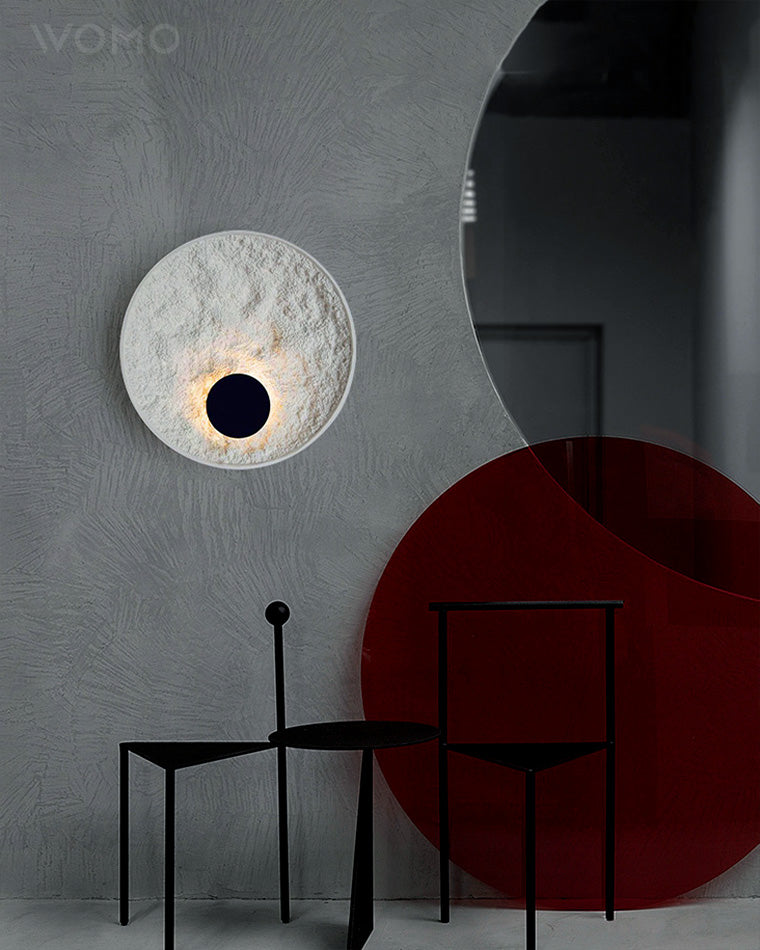 Eclipse Round Disc Wall Sconce