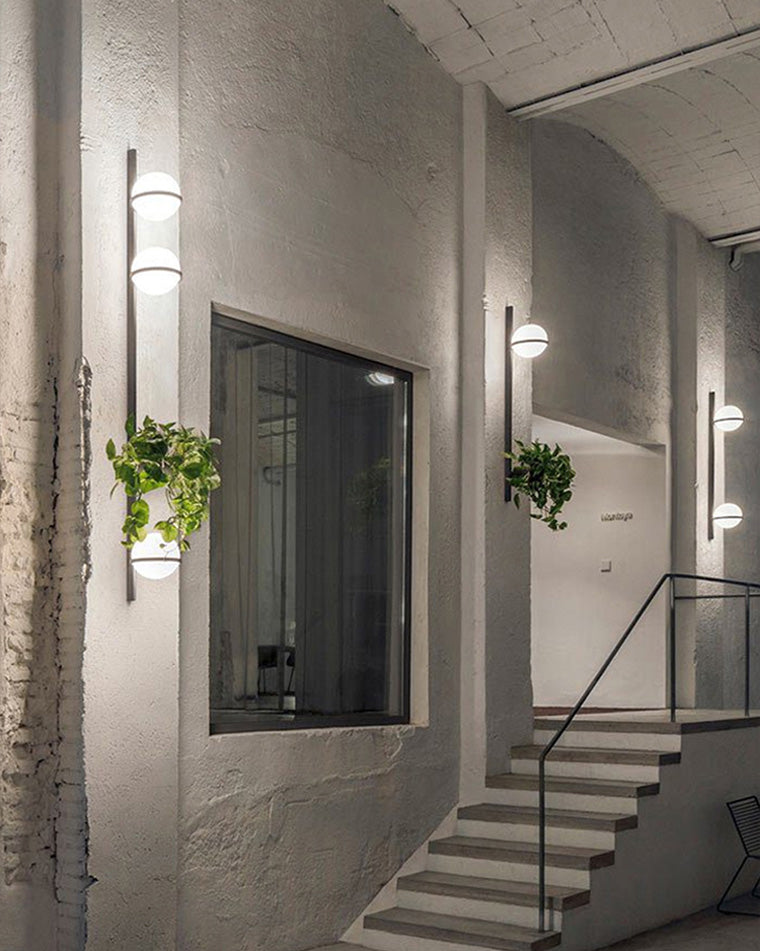 Plant Globe Wall Light