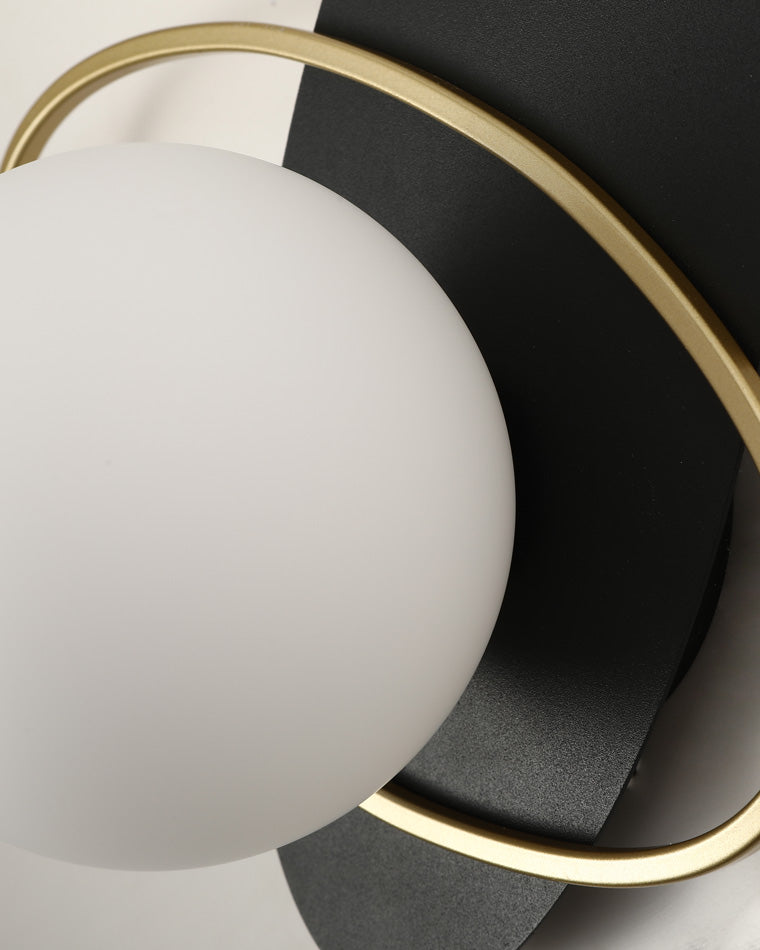 Frosted Oval Accent Wall Sconce
