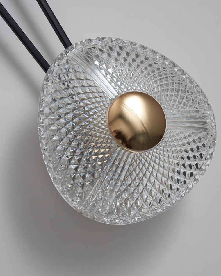 Modern Textured Acrylic Wall Sconce