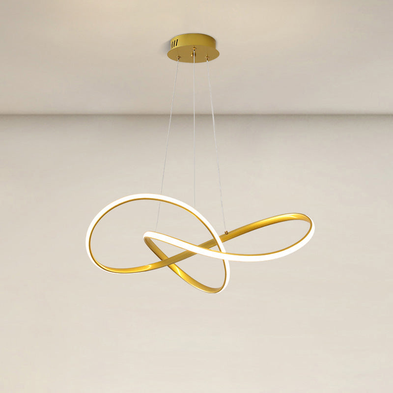 Infinity Ribbon Chandelier