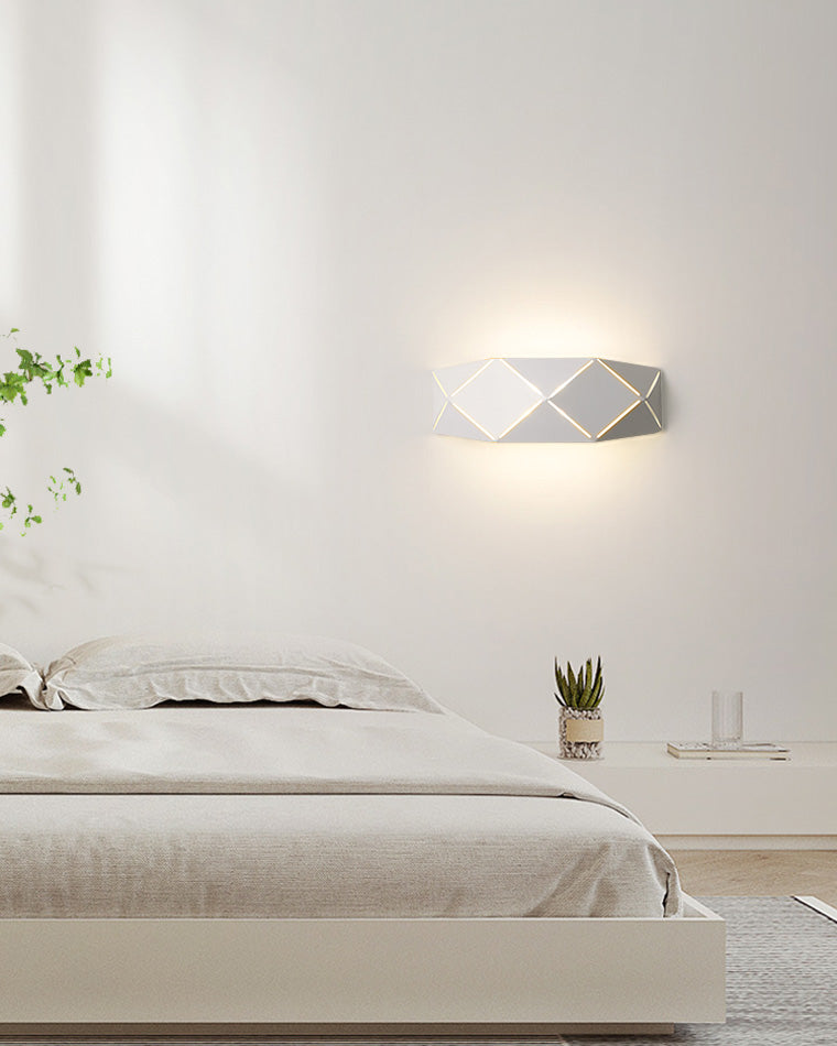Ultra Modern Half Shade Wall Sconce