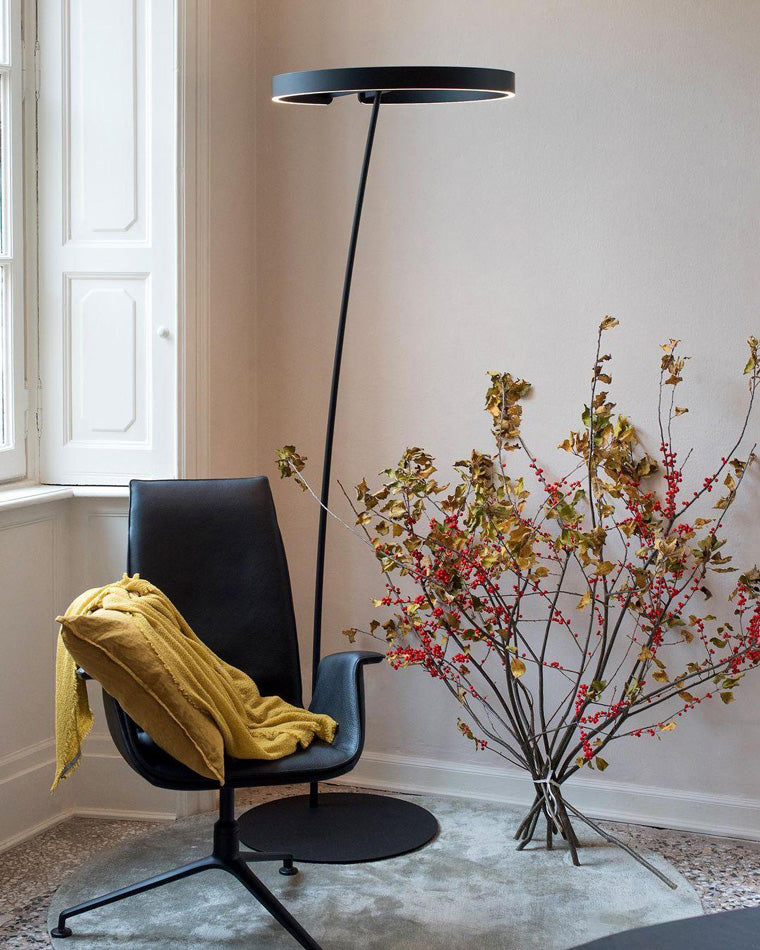 LED Circular Arc Floor Lamp