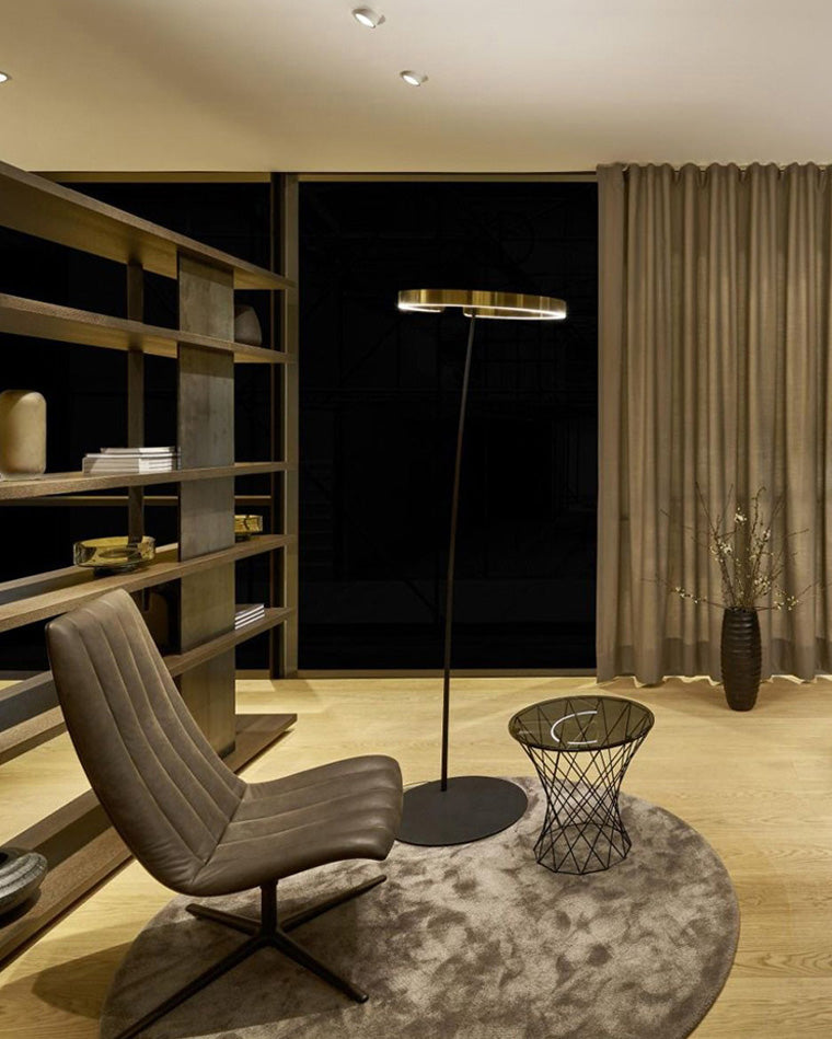 LED Circular Arc Floor Lamp