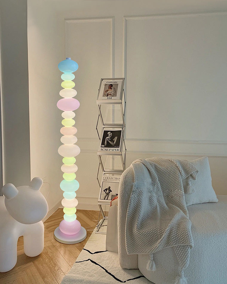 "Gourmet Prism" Column Floor Lamp