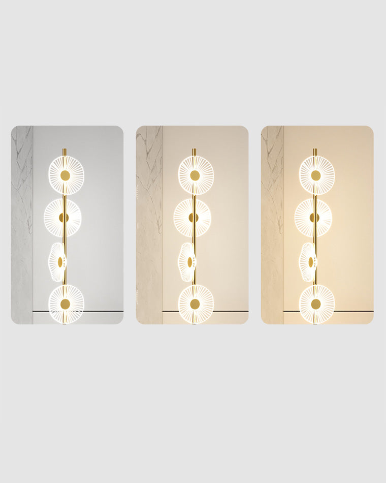 Lampadaire - Luminous Cascade