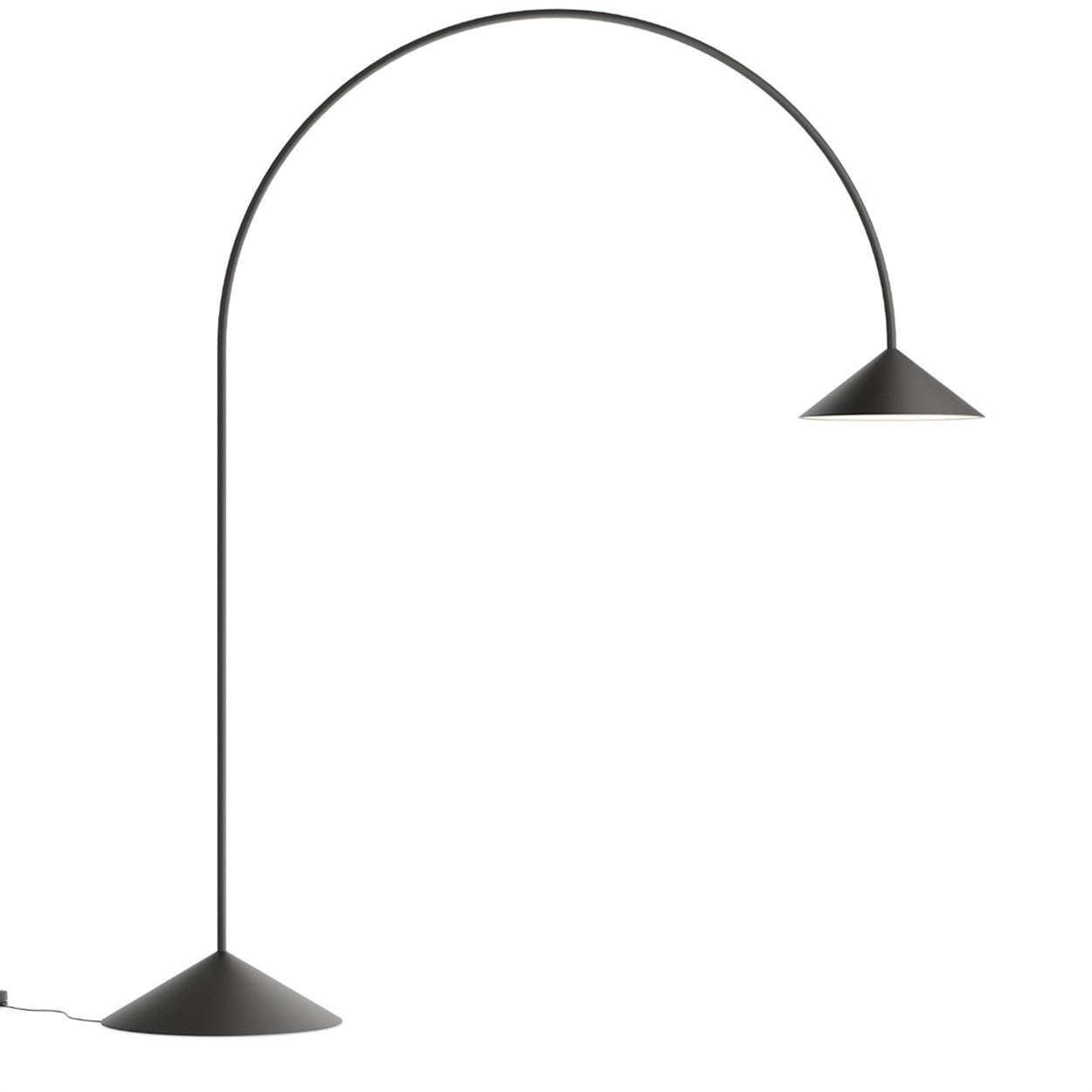 Arc Floor Lamp with Cone Shade