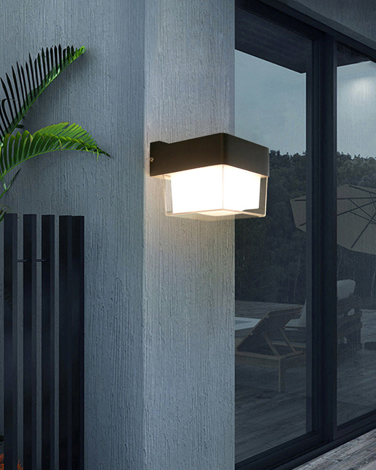 Applique Murale Extérieure Cubo Lux – Éclairage Géométrique Moderne