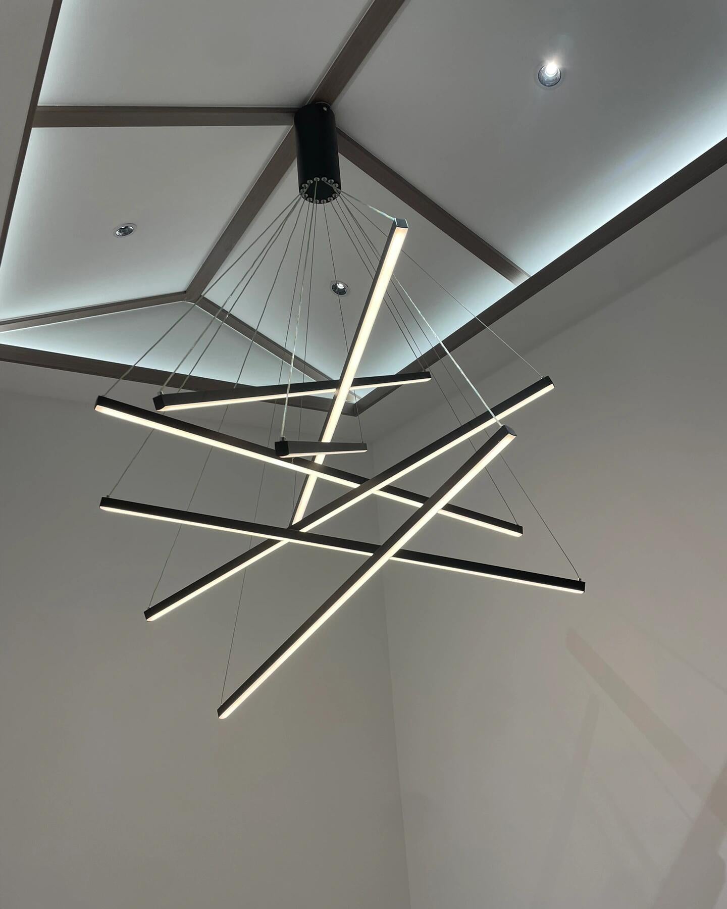 Lustre LED - Fusion Linéaire