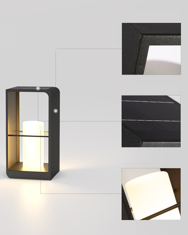 Lampadaire Solaire - Lueur Extérieure