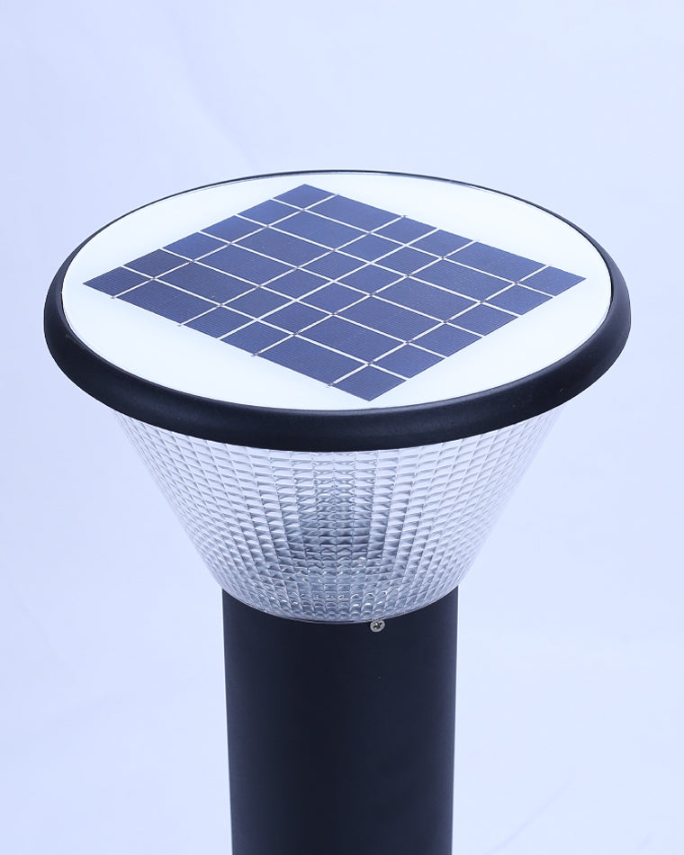 Borne Lumineuse Solaire - Éclairage Moderne pour Jardin
