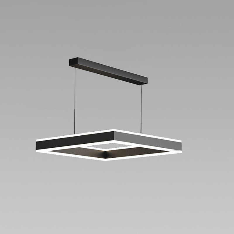 Square Cascade Chandelier