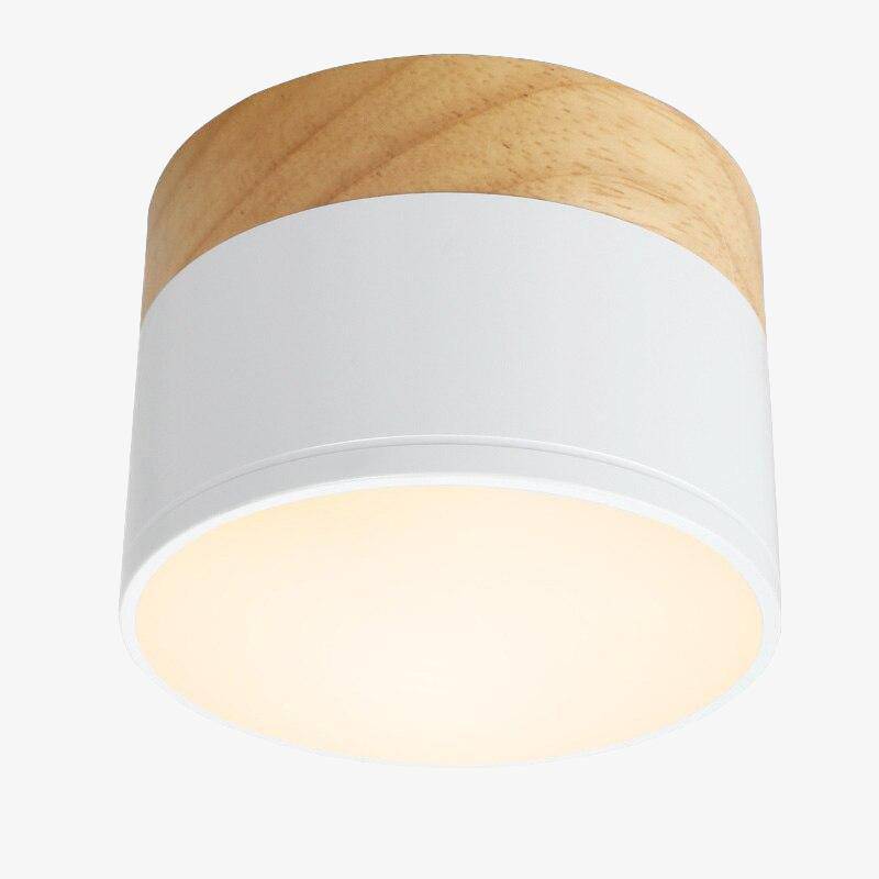 Spot LED Encastrable Moderne - Loft en Bois-1