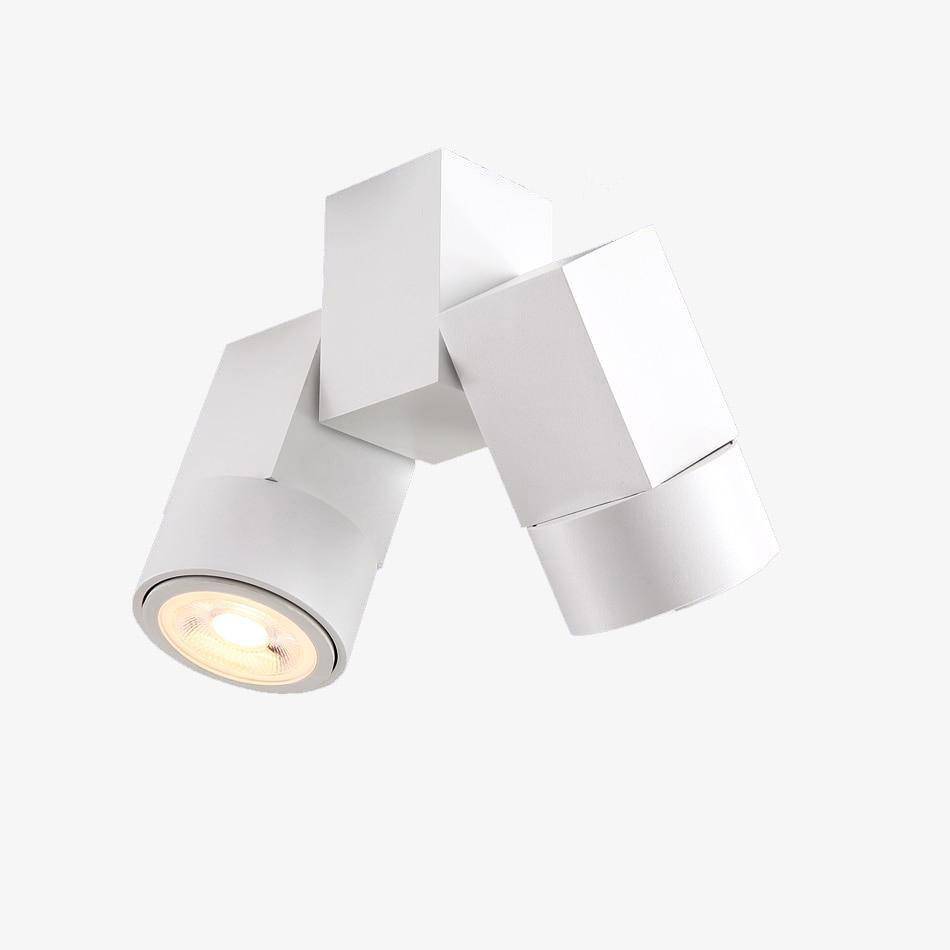 Spot LED Encastrable Double Aluminium - Éclat Moderne-3