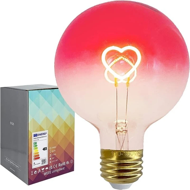 Ampoule Rose Dégradé - Éclat Romantique