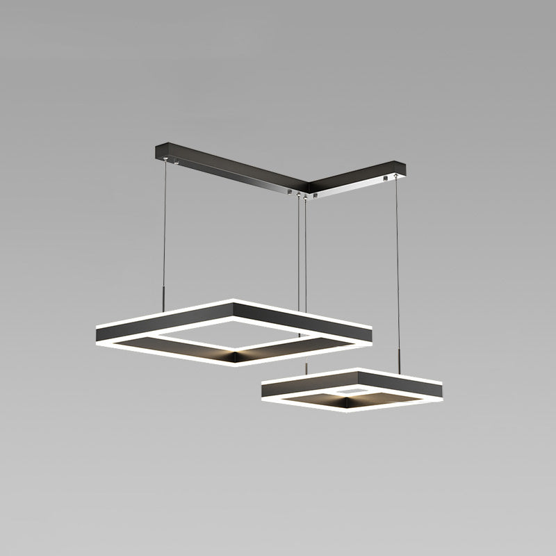 Square Cascade Chandelier