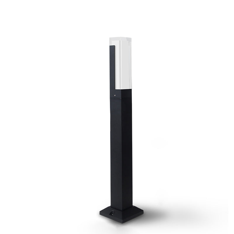 Borne Lumineuse Carrée - Épure Nocturne