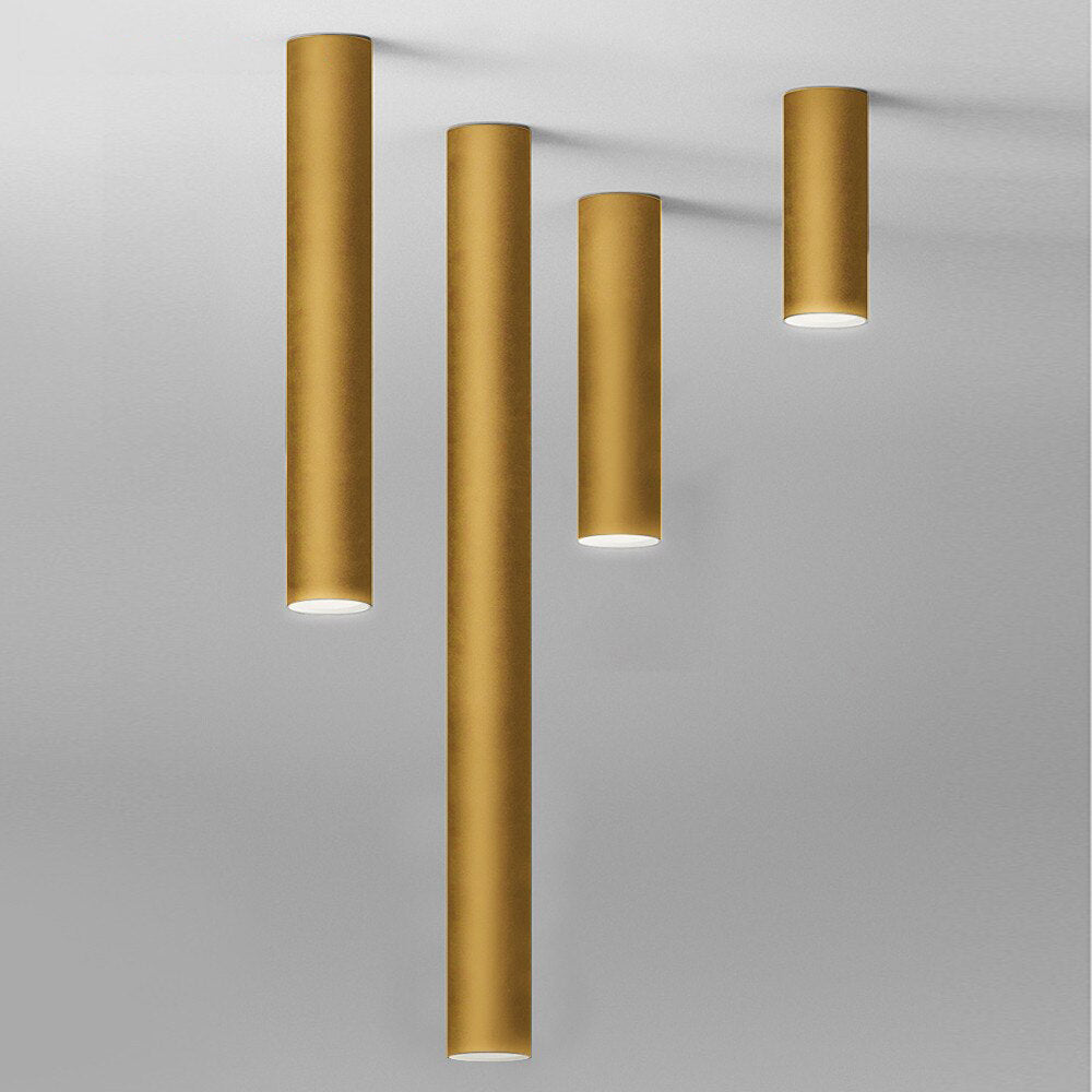 Variant image for Spot LED Tube Doré - Grover Design Moderne-3