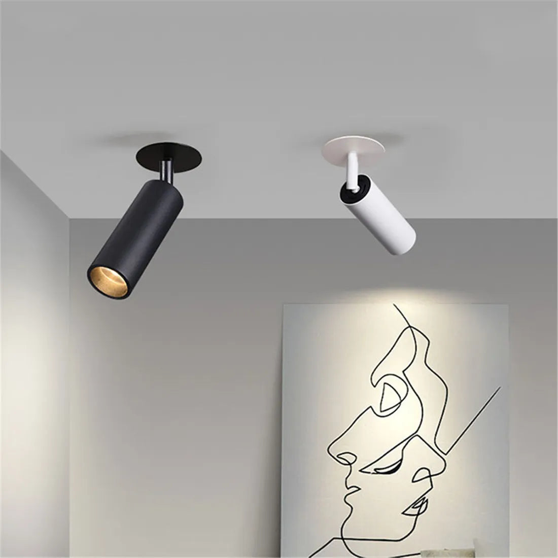 Spot Plafonnier LED Directionnel - Éclat Moderne Design-2