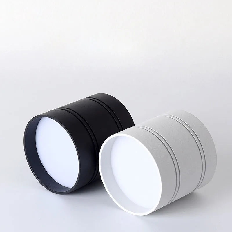 Plafonnier LED Dimmable - Cylindre Élégant Design Moderne-2