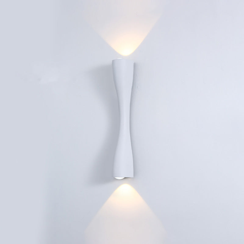 Applique Murale Extérieure Linéa Duo – Éclairage Haut et Bas Minimaliste
