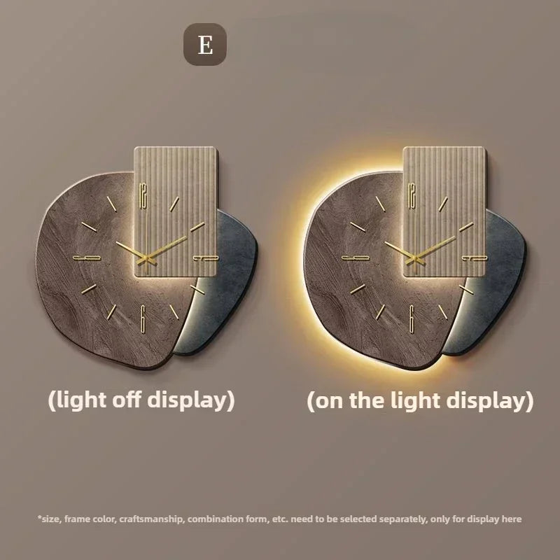 Horloge LED Murale