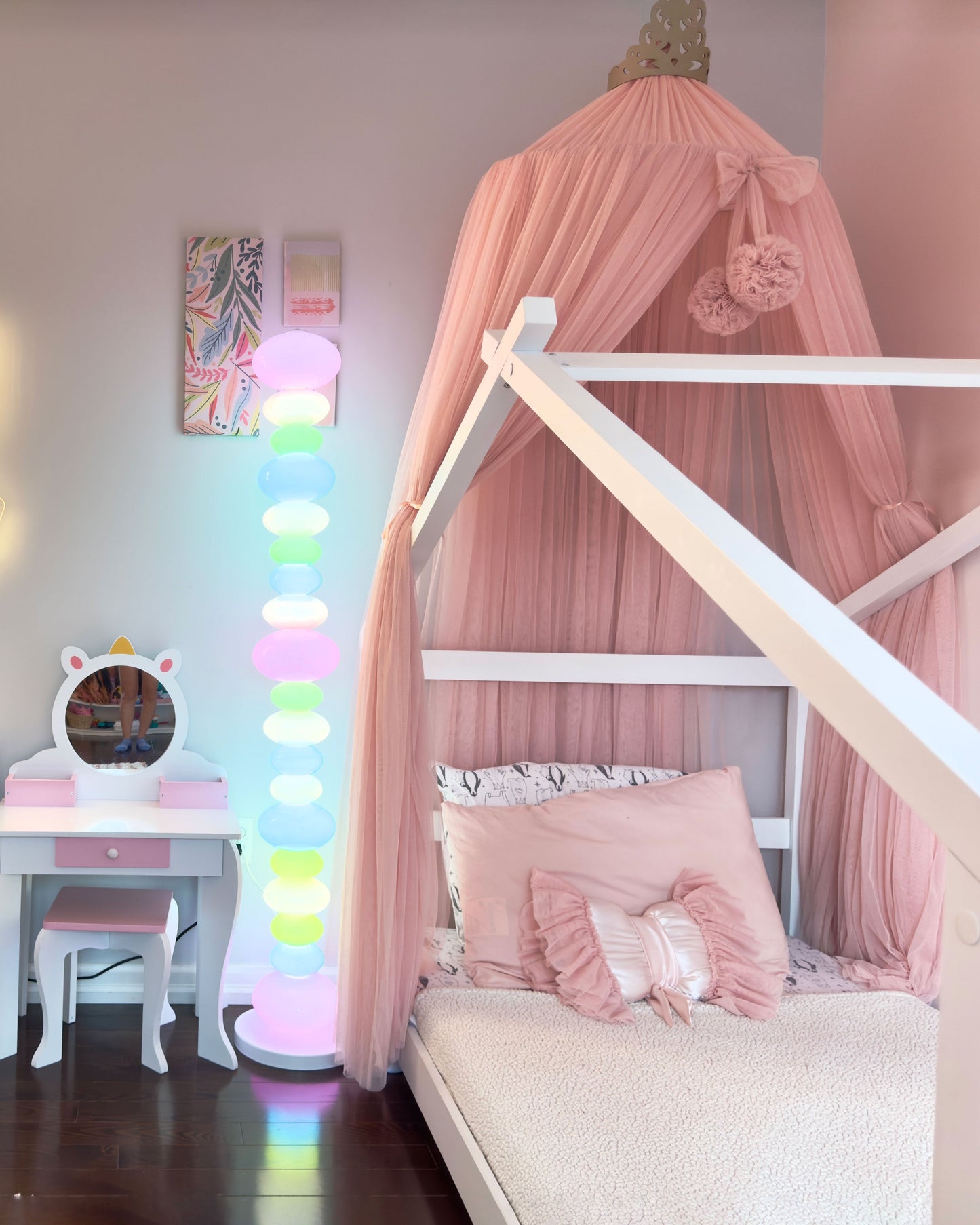 "Gourmet Prism" Column Floor Lamp