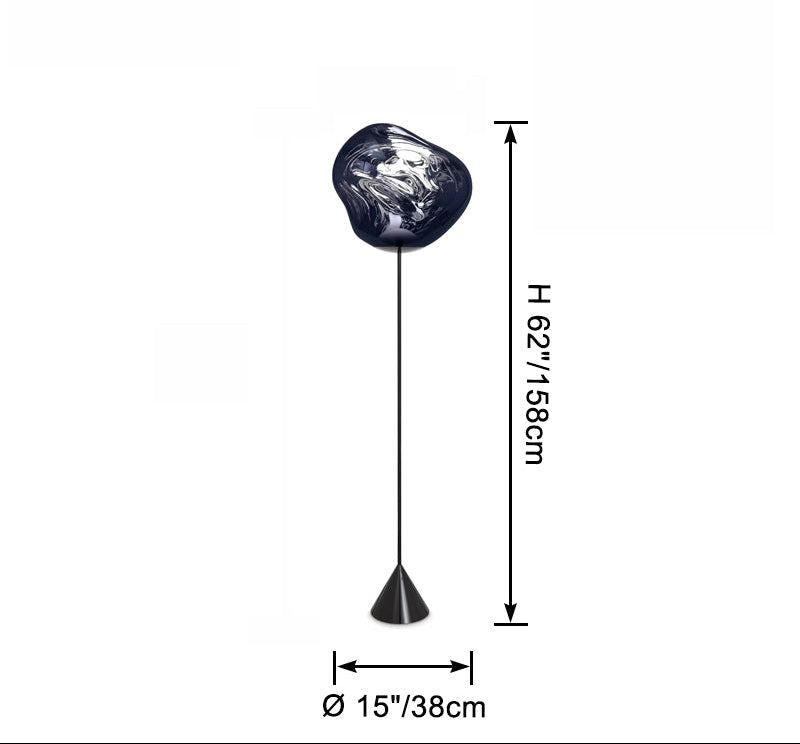 Lampadaire Fusion Cristalline