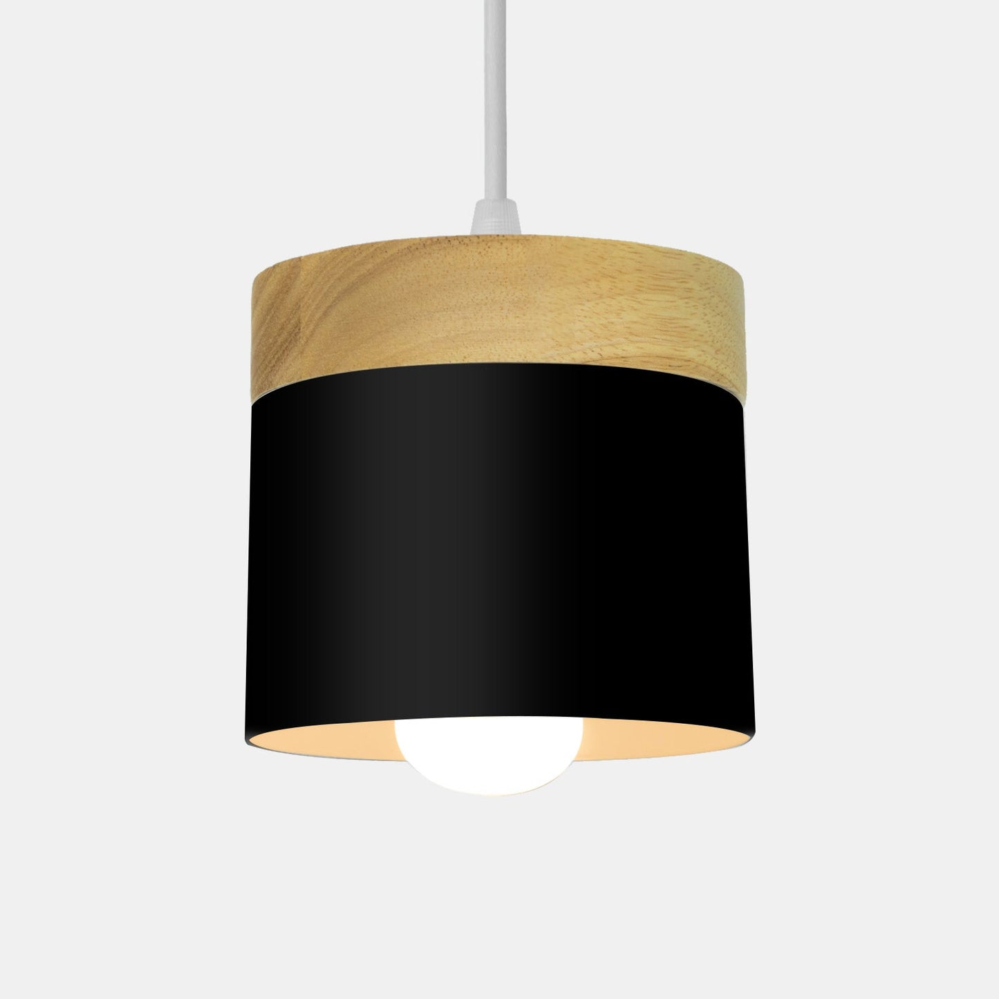 Lampe Suspension Bois Nordique - Elara 10