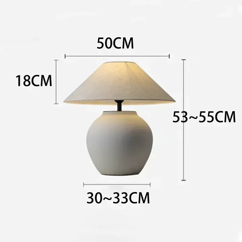 Lampe de Table Élégance Céramique - Lumineux Nordic 10