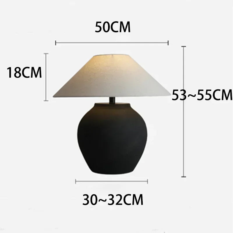 Lampe de Table Élégance Céramique - Lumineux Nordic 9
