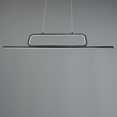 Lustre LED Cuisine - Design Noir
